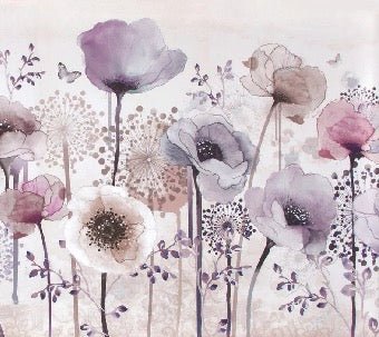 Carta da parati Fleur Parme