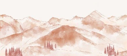 Carta da parati dei monti Aravis
