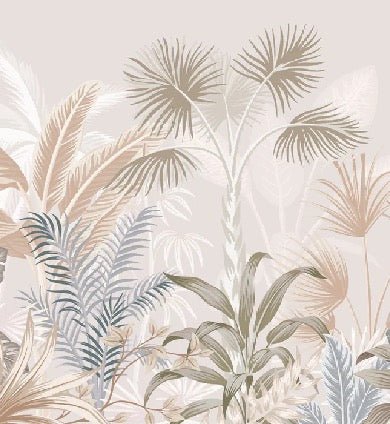 Papier peint panoramique jungle terracotta, XXL, tendance