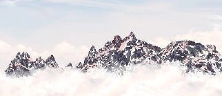 Cimes tramonto carta da parati