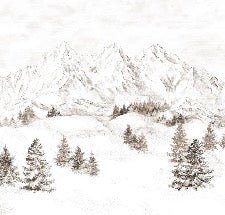 Alpi montagna carta da parati