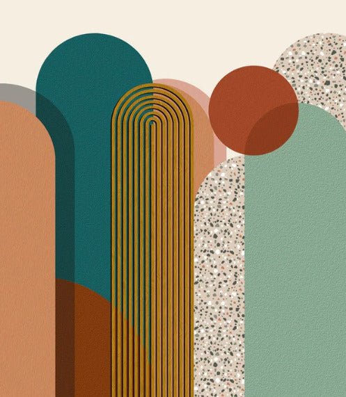 Papier peint Art pop déco graphique tendance, XXL, tendance