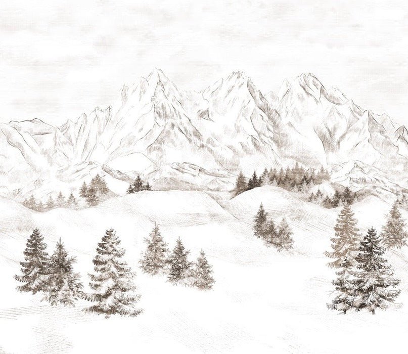 Alpi montagna carta da parati