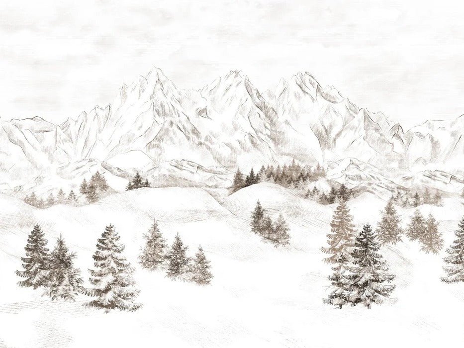 Alpi montagna carta da parati