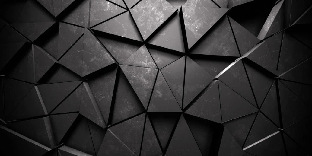 Papier peint 3D Black Perspective, XXL, tendance