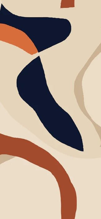 Carta da parati armonia contemporanea