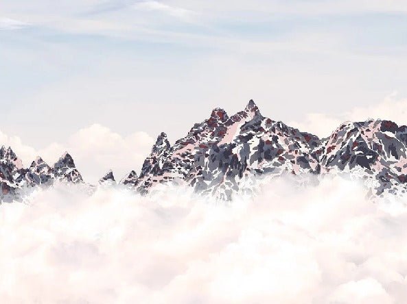 Cimes tramonto carta da parati