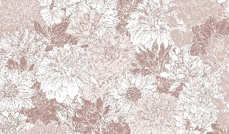 Carta da parati con fiori di dalia