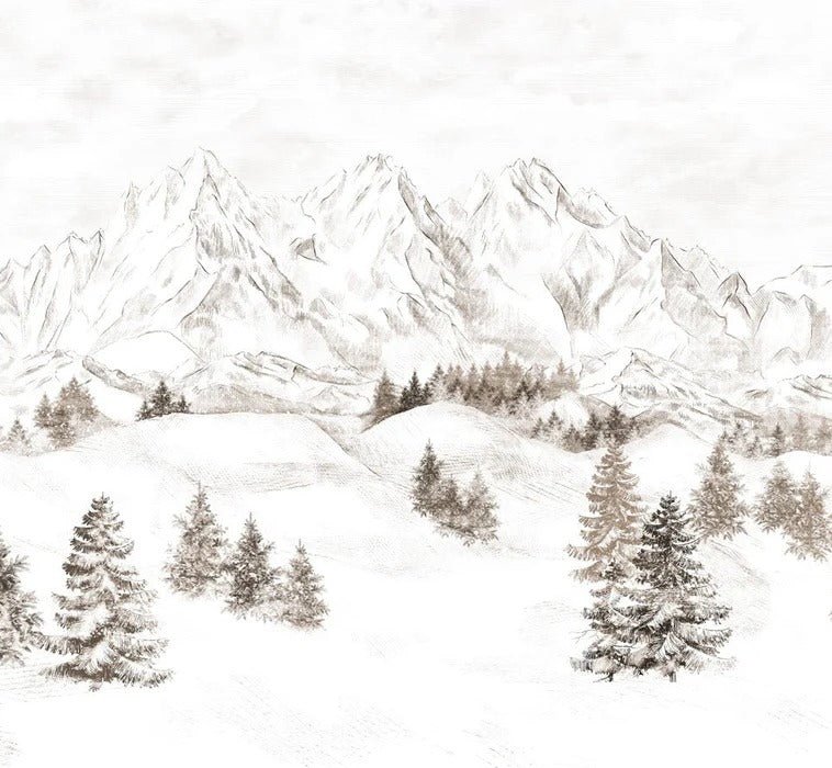 Alpi montagna carta da parati