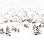 Alpi montagna carta da parati