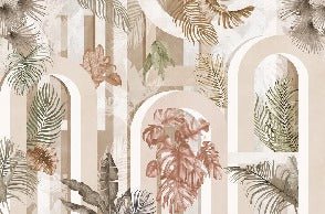 Papier peint tendance arche sépia, XXL, tendance