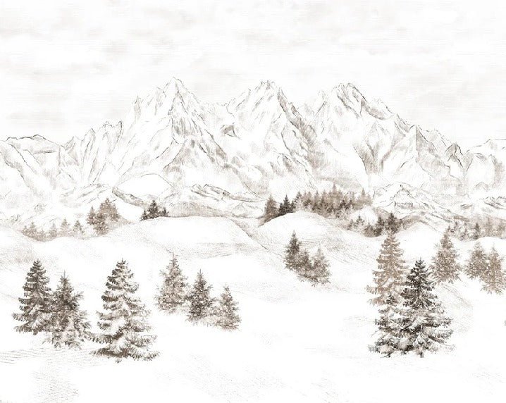 Alpi montagna carta da parati