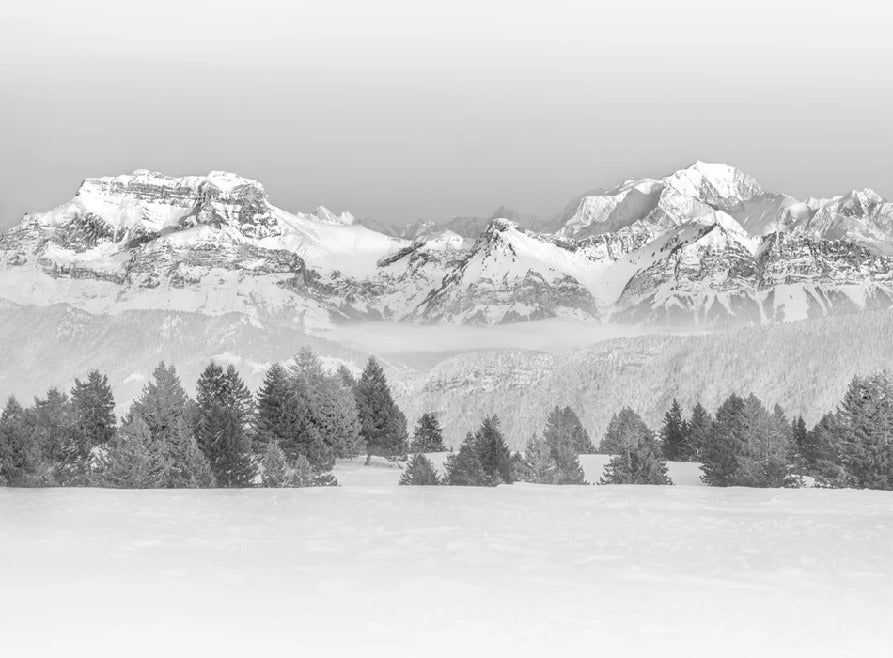 Papier peint photo - La Tournette et au delà, XXL, tendance