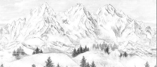 Sfondo della montagna di Chamonix