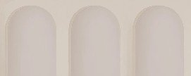 Carta da parati panoramica beige ad arco