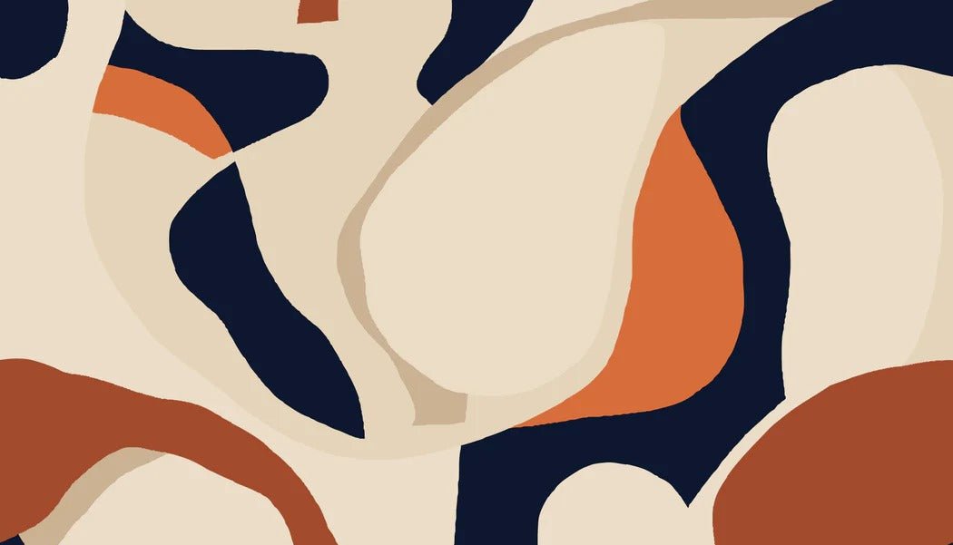 Carta da parati armonia contemporanea