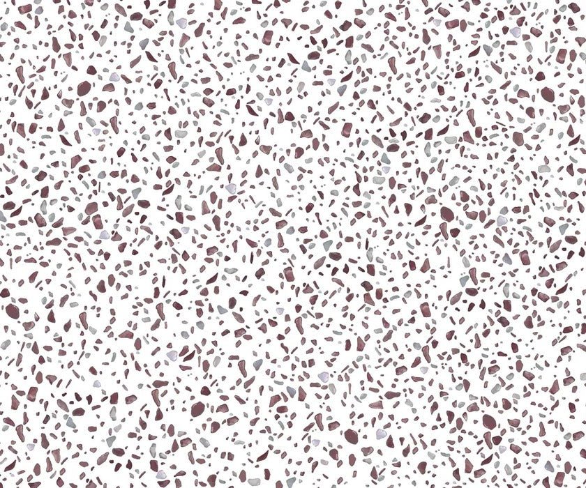 Papier peint effet terrazzo marron, XXL, tendance