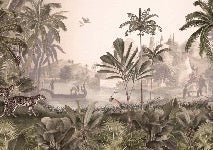 Papier peint jungle haven léopard, XXL, tendance