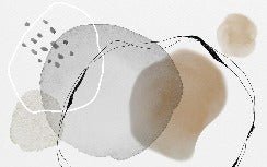 Papier peint panoramique cercle, XXL, tendance