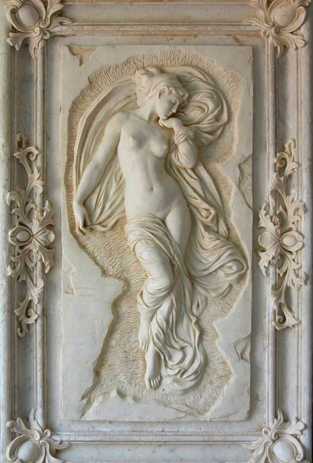 Carta da parati antica - H210cm x L142cm - Materiale Softouch