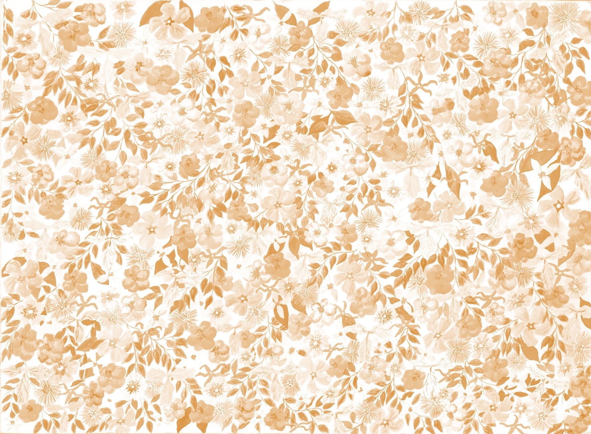 Papier peint aux fleurs colorés liberty – Artistique Floraison - Muralconcept
