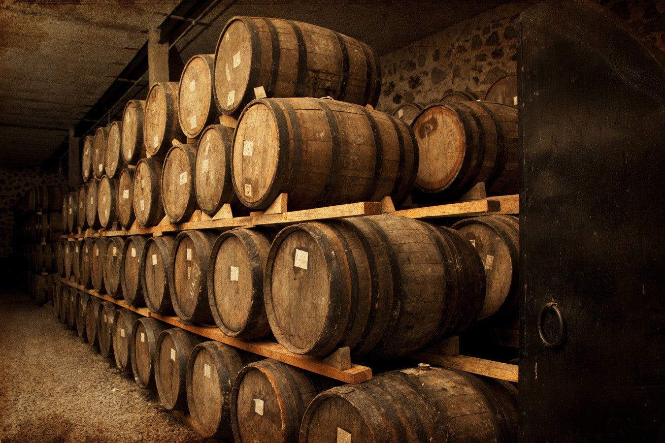 Papier peint Tonneau Cave à vin, mural concept, tendance