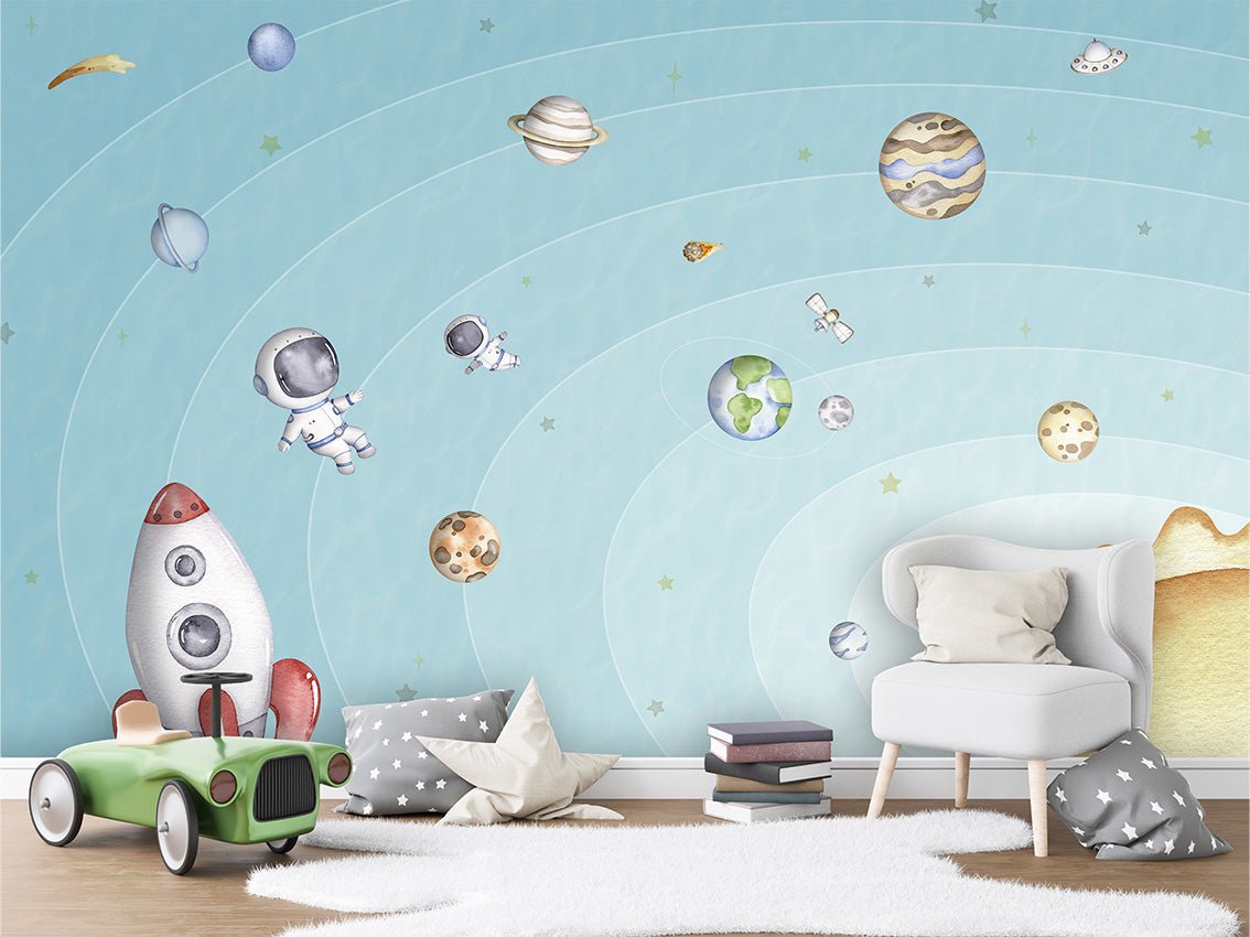 Baby Wallpaper Blue Blue Universe