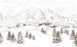 Alpi montagna carta da parati