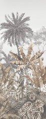 Papier peint tendance tropical sepia, XXL, tendance