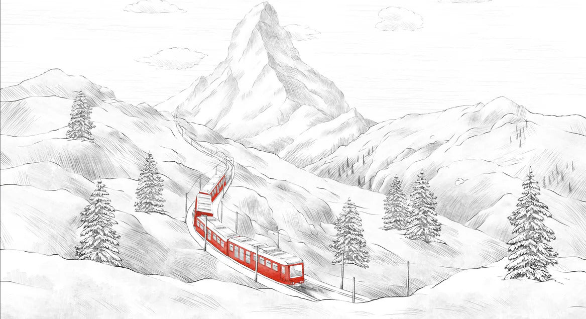Carta da parati panoramica Matterhorn