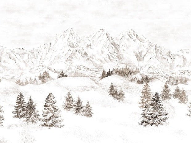 Alpi montagna carta da parati