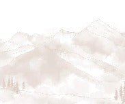 Carta da parati panoramica Aravis beige