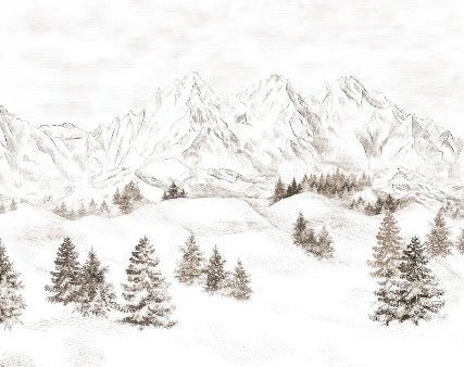 Alpi montagna carta da parati