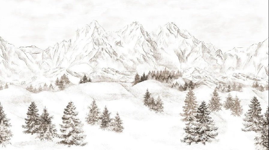 Alpi montagna carta da parati