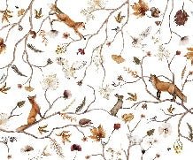 Papier peint enfant forêt aventure, XXL, tendance