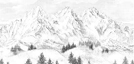 Sfondo della montagna di Chamonix