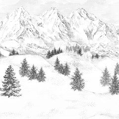 Sfondo della montagna di Chamonix