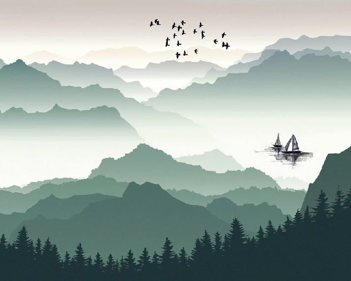 Montagna e vela sul lago