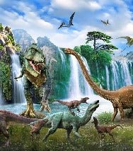 Sfondo 3D Dinosauri