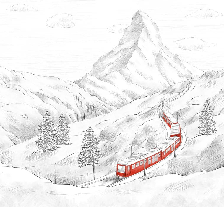 Carta da parati panoramica Matterhorn