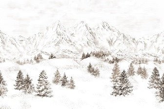 Alpi montagna carta da parati