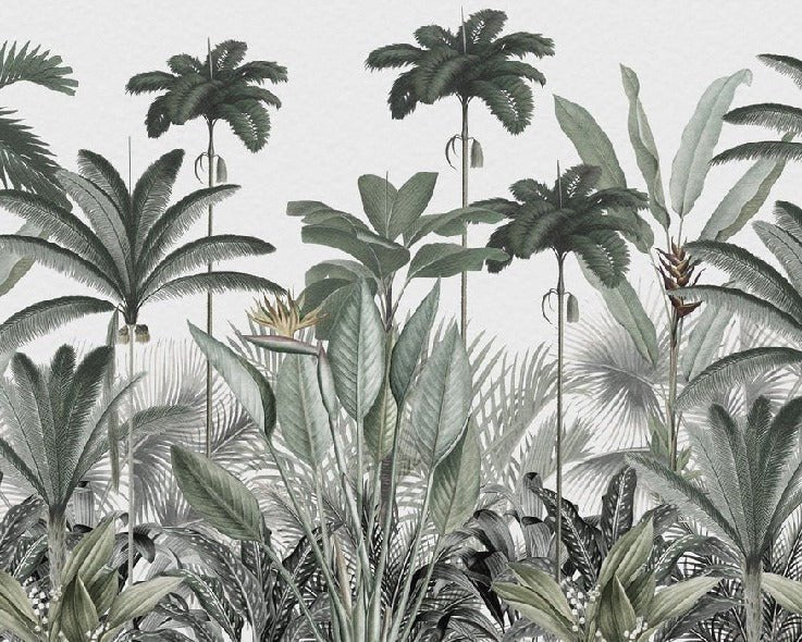 Papier peint panoramique jungle tree, XXL, tendance