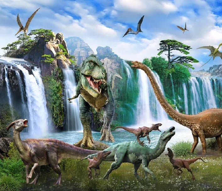 Sfondo 3D Dinosauri