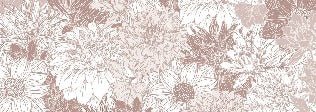 Carta da parati con fiori di dalia