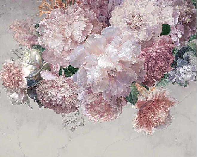 Carta da parati panoramica Peonie