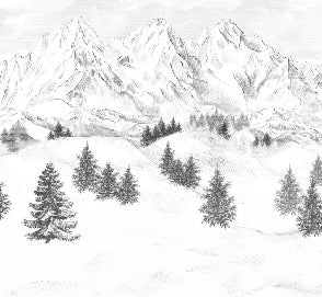 Sfondo della montagna di Chamonix