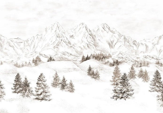 Alpi montagna carta da parati