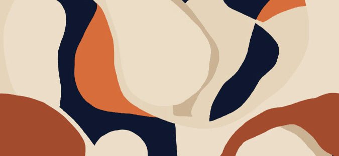 Carta da parati armonia contemporanea