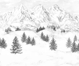 Sfondo della montagna di Chamonix