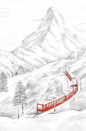 Carta da parati panoramica Matterhorn